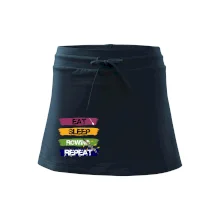 Eat sleep rowing repeat barevné