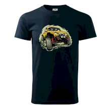 Žlutý offroad s navijákem