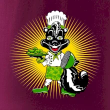 Skunk kuchař (Pecka design)