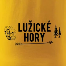 Lužické hory nápis