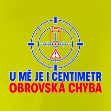 Geodet i centimetr je obrovská chyba