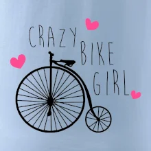 Crazy bike girl