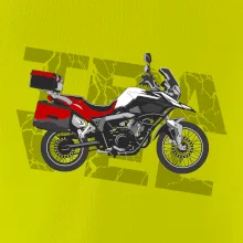 Cestovní enduro červená