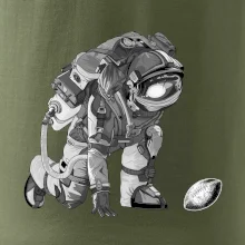 Americký fotbal astronaut