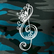 Houslový klíč kytky