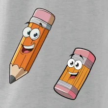 Tužka  a guma kreslená