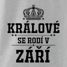 Králové se rodí v září