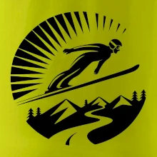 Skokan černý v kruhu