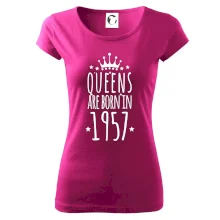 Queens are born in 1957