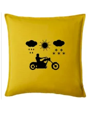 Motorkář za každého počasí - chopper