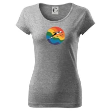 Skokan na lyžích v kruhu