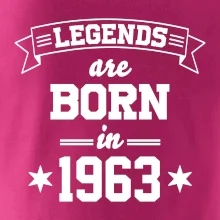 Legends are born in 1963