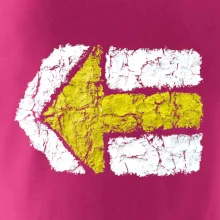 Párová turistická značka žlutá