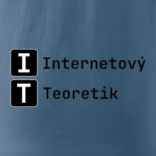 IT Nápis Internetový Teoretik