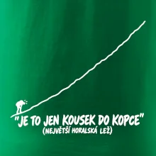 Je to jen kousek do kopce