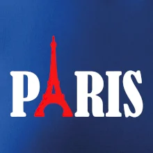 Paris nápis Eiffelova věž