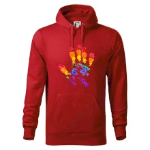 LGBT hand print