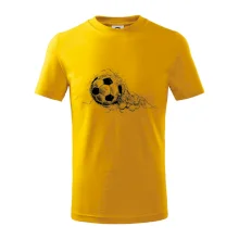 Fotbalový míč - kresba tužkou