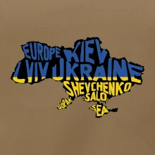 Ukrajina - jména měst - Evropa