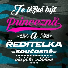 Je těžké být princezna - ředitelka Je těžké být princezna - ředitelka