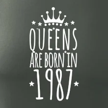 Queens are born in 1987