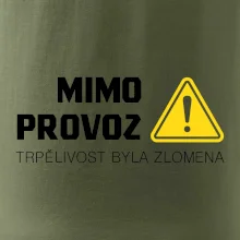 Mimo provoz - trpělivost byla zlomena