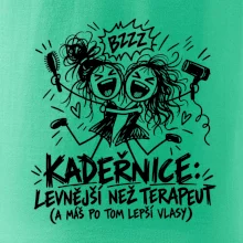 Kadeřnice levnější než terapeut - kreslené
