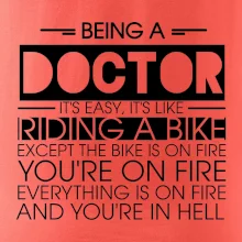 Being a doctor - bike