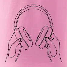 Sluchátka  jedním tahem