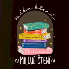 Holka, která miluje čtení