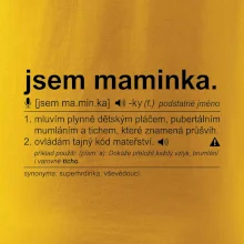Jsem maminka. Mluvím plynně dětským pláčem bíle
