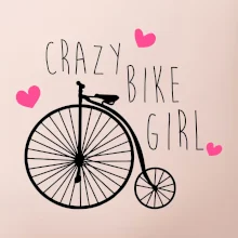 Crazy bike girl