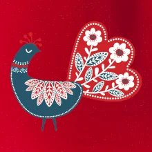 Folklor - páv modrý