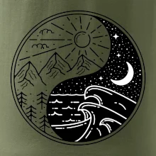 Yin & Yang hory a moře