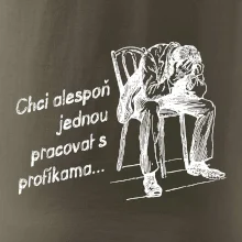 Chci alespoň jednou pracovat s profíkama