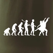 Evoluce tanec - tančící dvojice