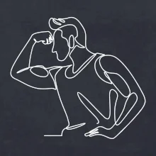 Posilování biceps jedním tahem