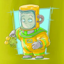 Vesmírný voják zelený