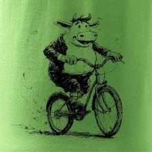 Tlustá kráva na kole