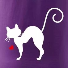 Zamilovaná kočka prohnutá