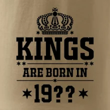 Kings are born in vlastní ročník