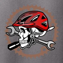 Lebka biker opravář