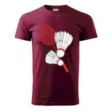 Badminton - pálka a košík