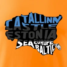 Mapy - názvy měst - Estonsko