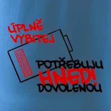 Úplně vybitej potřebuju hned dovolenou