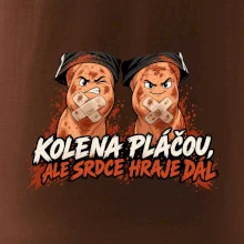 Nohejbal kolena pláčou srdce hraje