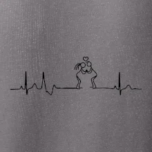 EKG zamilovaný pár