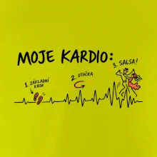 Moje kardio základní krok otočka salsa