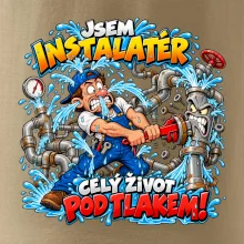 Instalatér celý život pod tlakem komiks