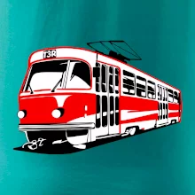 Tramvaj T3R barevná